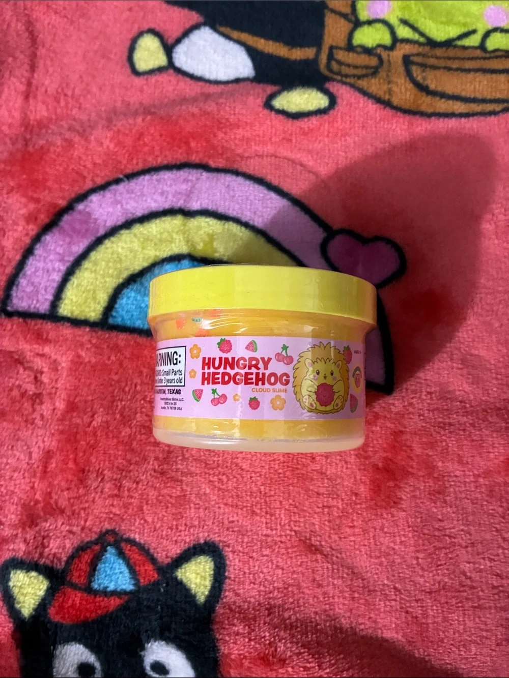Kids Yellow Cloud Slime - Gentle Play Paste